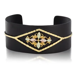 Beautiful Powder Coat - Black Hills Gold Bracelet