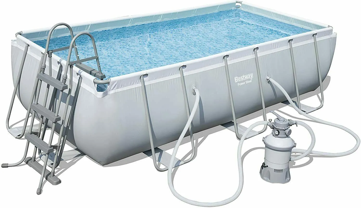 Bestway Swimmimg Pool Rectangular 404X201X100cm Sand Filter Pump   Accessories!!