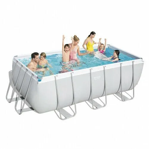 Bestway Swimmimg Pool Rectangular 404X201X100cm Sand Filter Pump   Accessories!!
