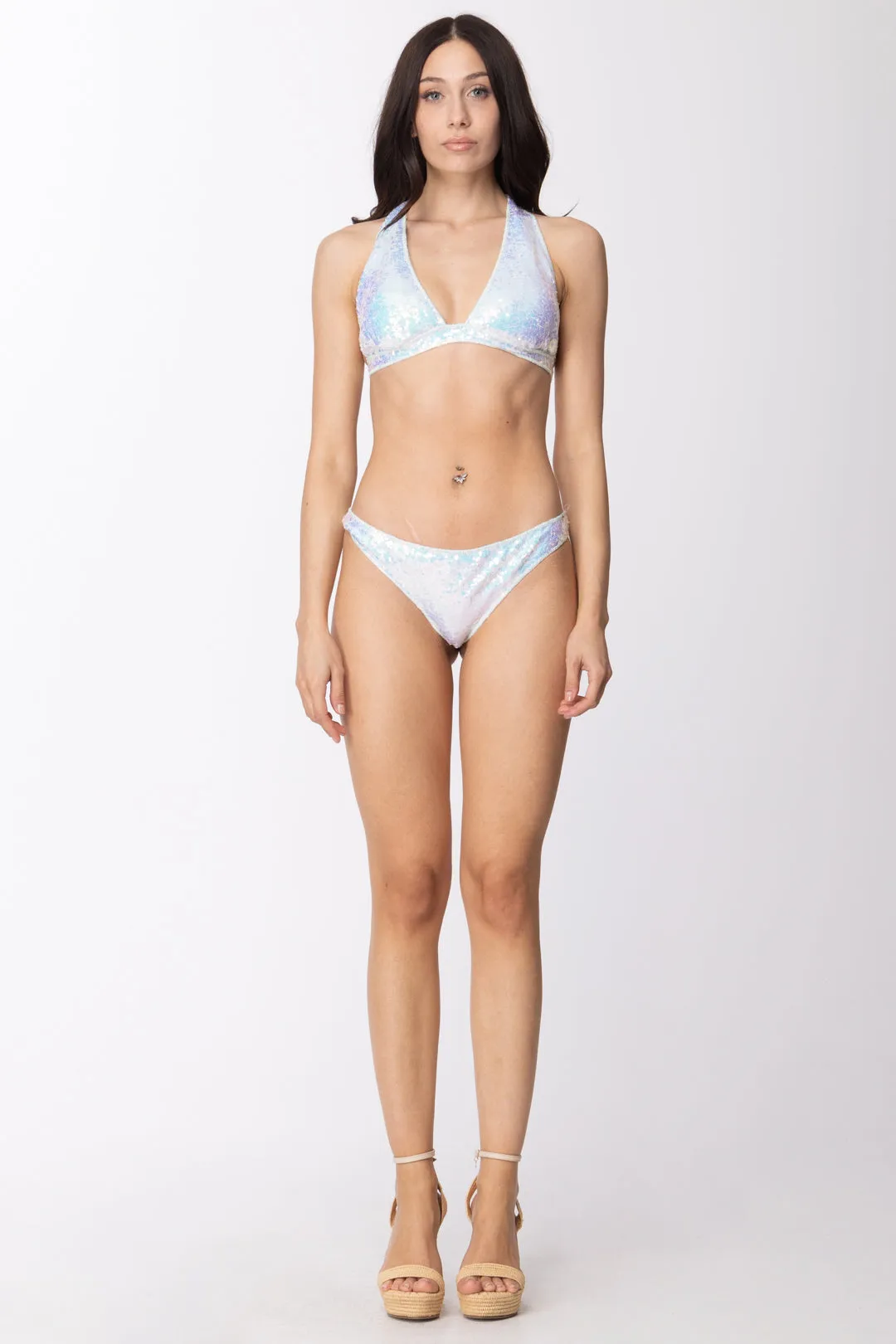 Bikini a Triangolo con Strass