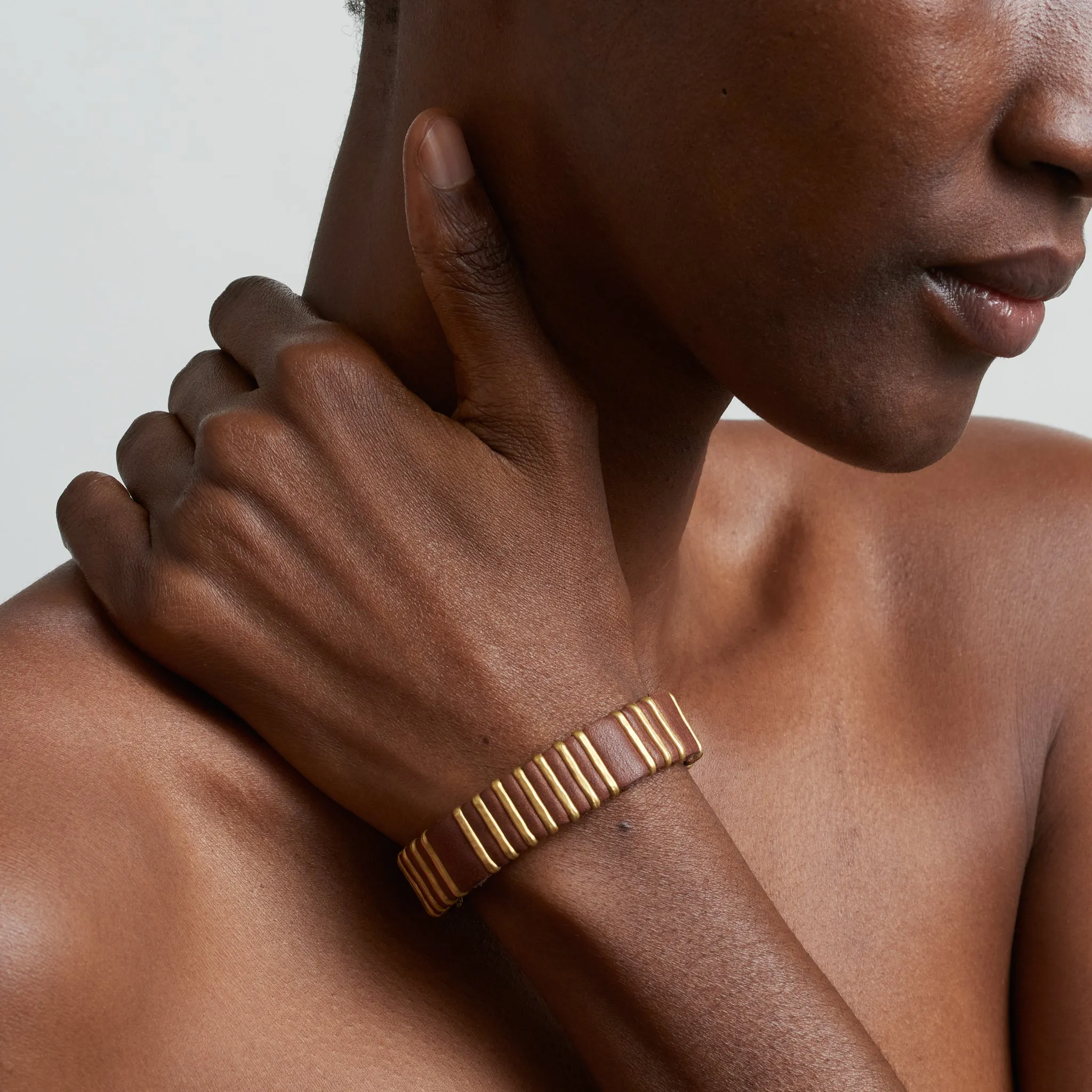 Birch Bark, 19k Gold