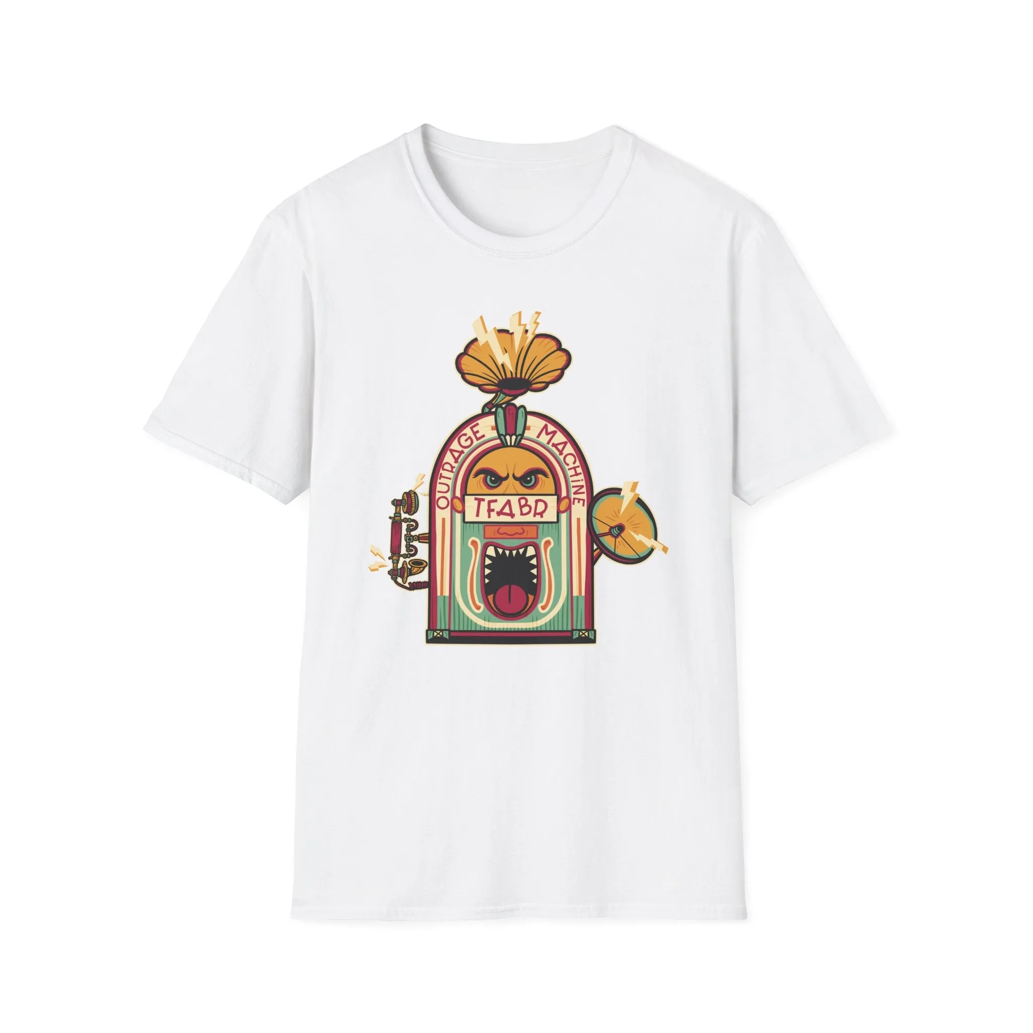 Birdy’s Outrage Machine - Unisex Softstyle T-Shirt