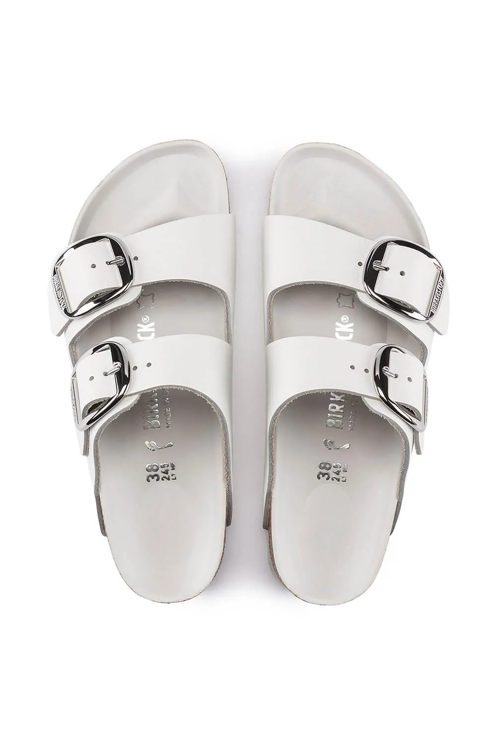Birkenstock Arizona Big Buckle Sandals for Women in White | 1021583