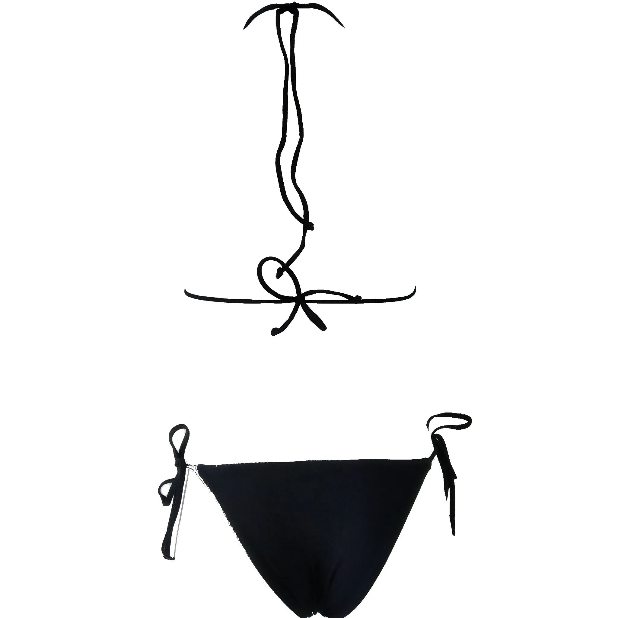 Black Bikini Triangle Set
