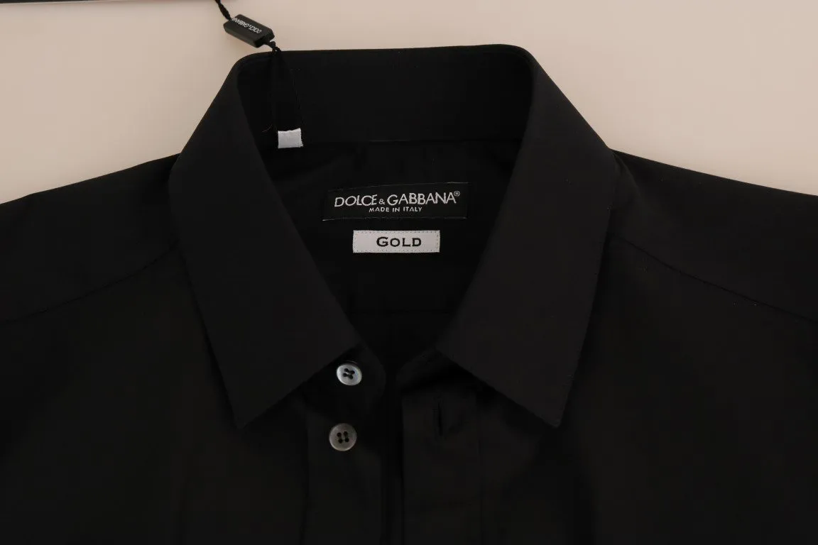 Black GOLD Slim Fit Cotton Shirt