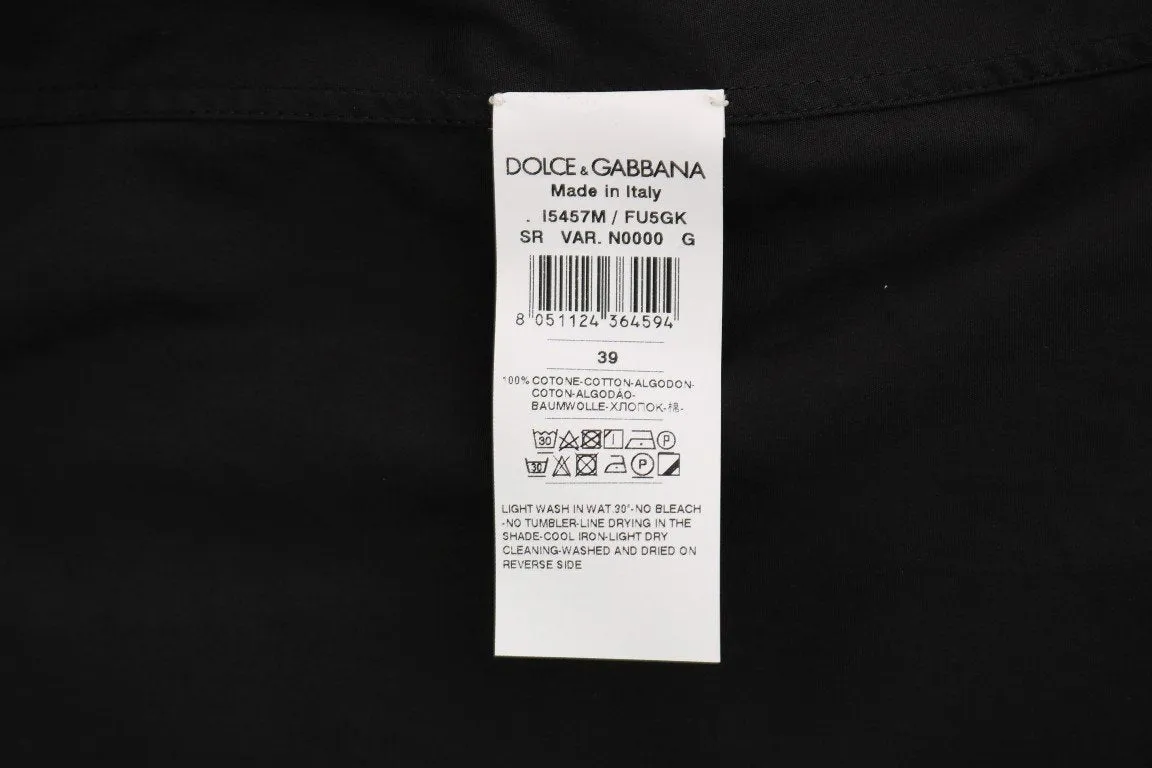 Black GOLD Slim Fit Cotton Shirt