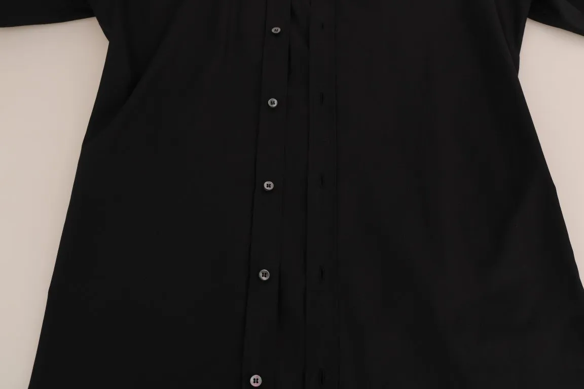 Black GOLD Slim Fit Cotton Shirt