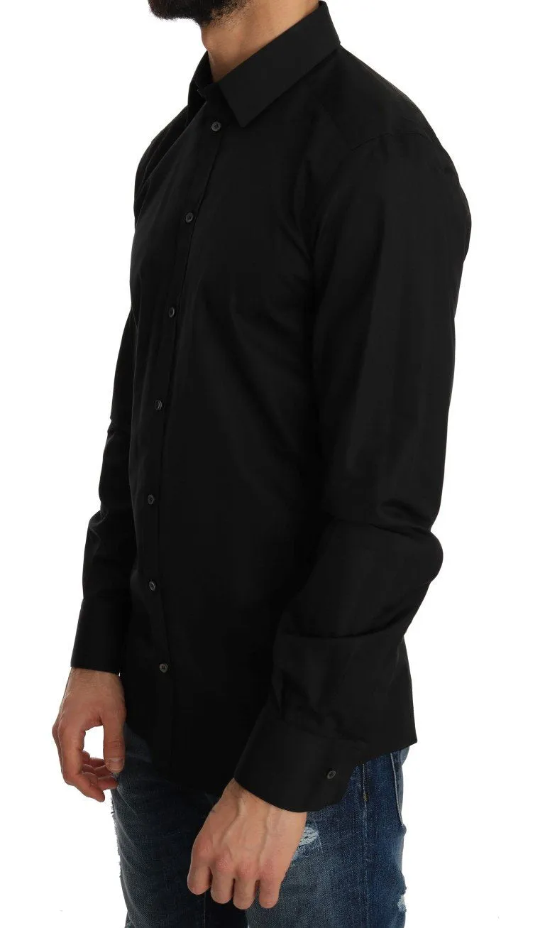 Black GOLD Slim Fit Cotton Shirt