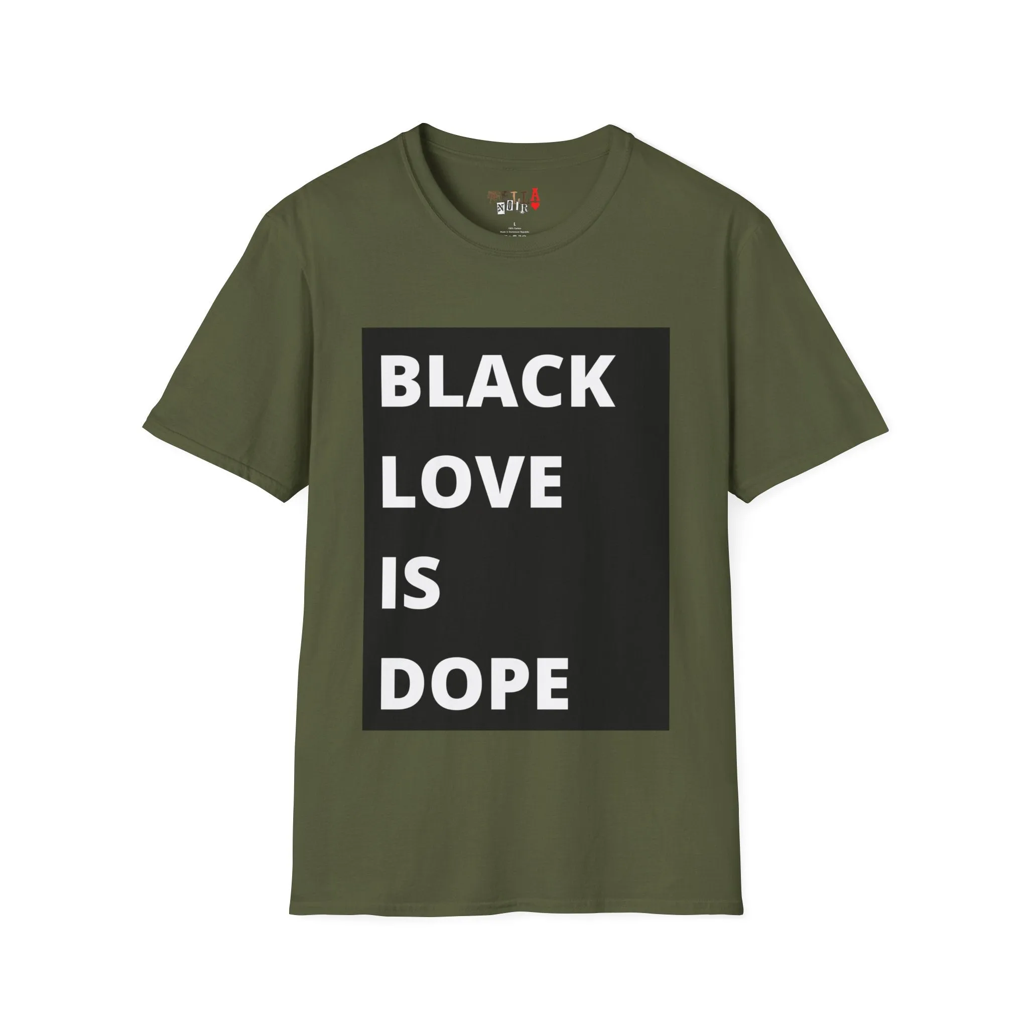 Black Love is Dope Unisex Softstyle T-Shirt