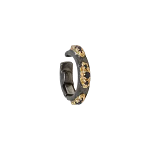 BLACK  SAPPHIRE CRIVELLI EAR CUFF
