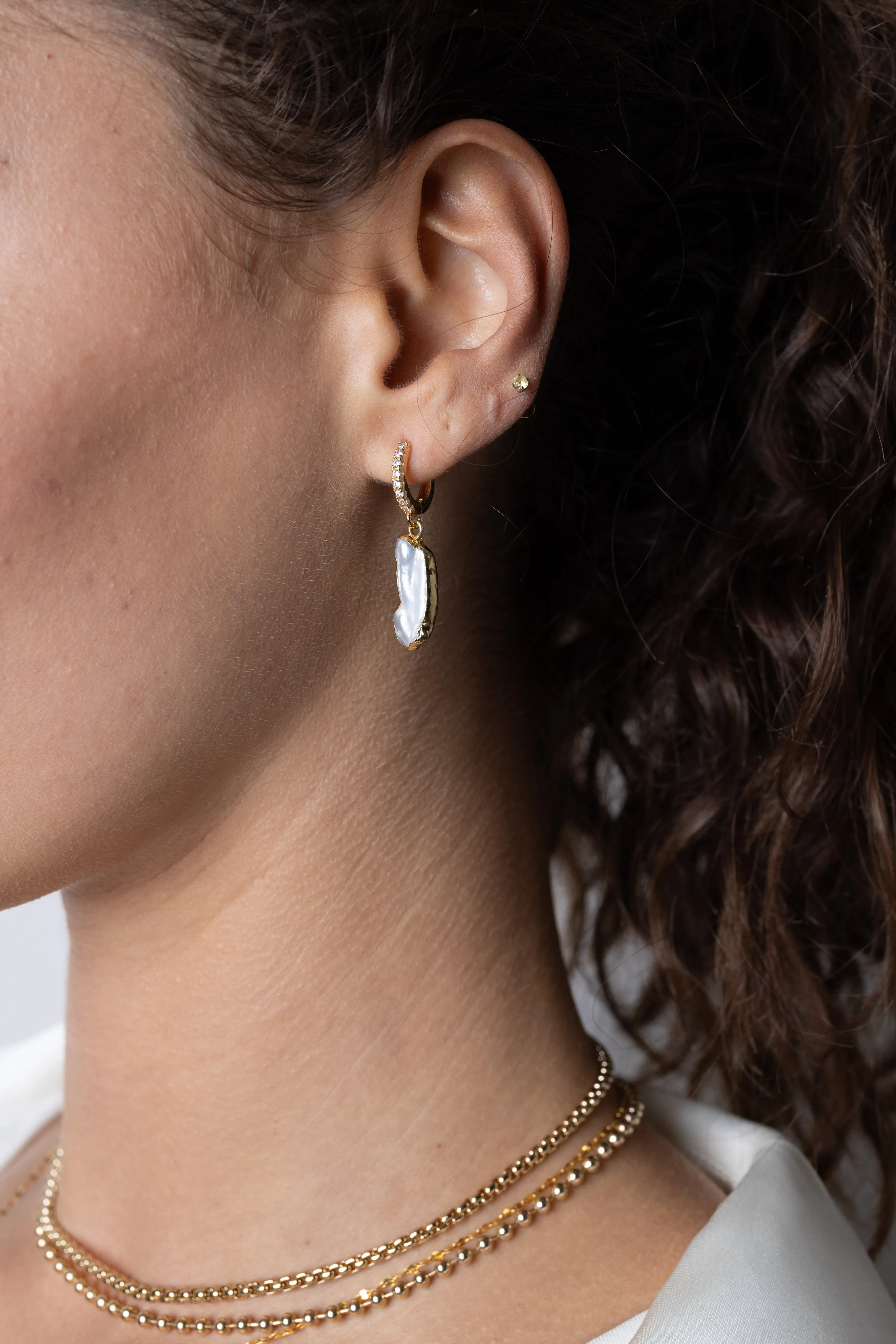 Blanca Pearl Earrings