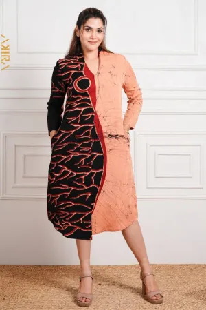 Blazing Star Batik Dress | Kaftan, Bohemian Dress, Floral Dress, Boho Maxi Dress
