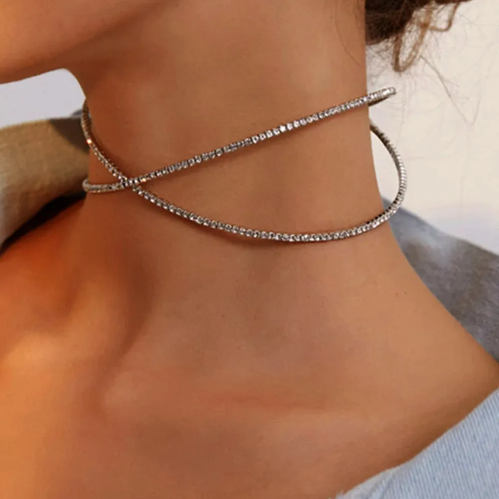 Bling Twin Neckpiece