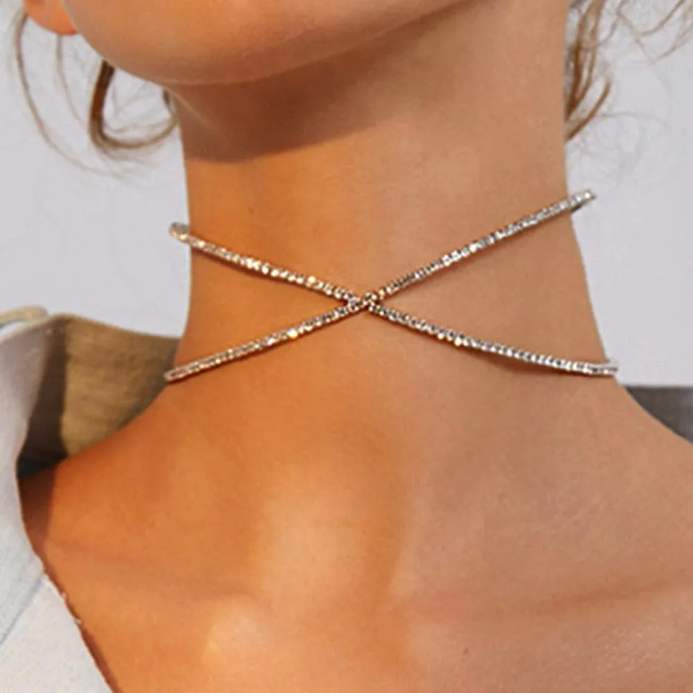 Bling Twin Neckpiece