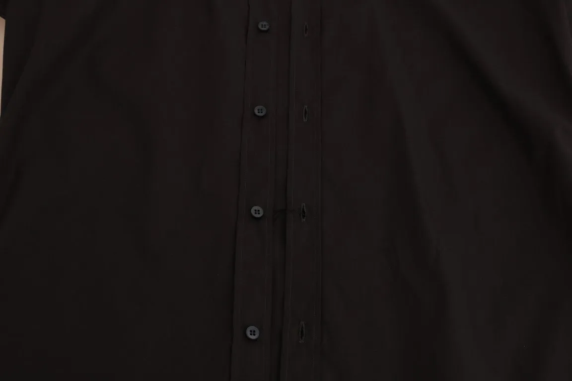 Blue Formal Slim Fit Cotton Shirt