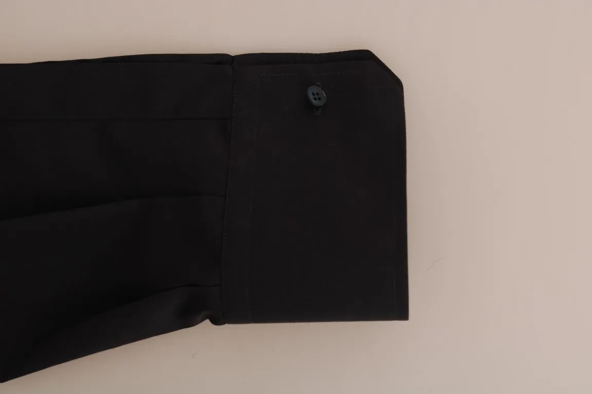 Blue Formal Slim Fit Cotton Shirt