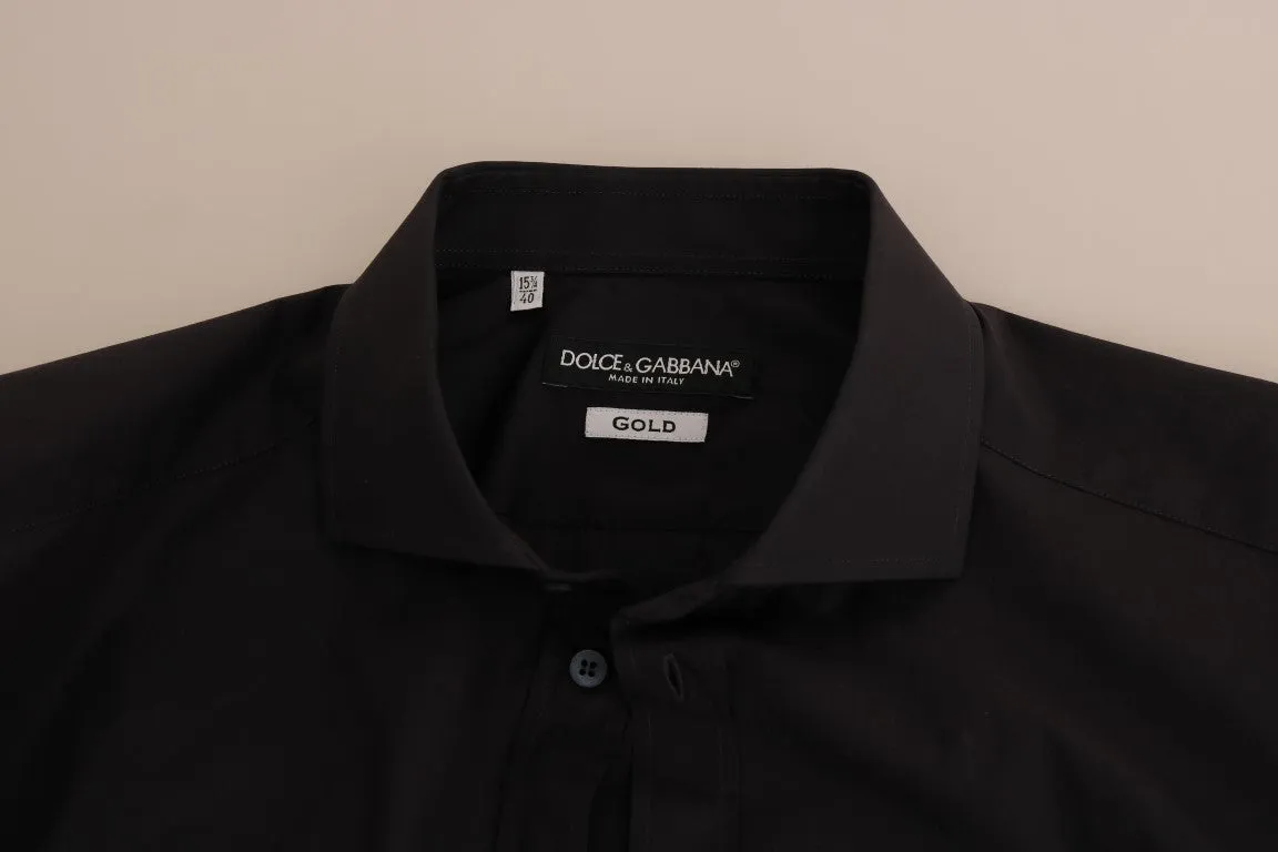 Blue Formal Slim Fit Cotton Shirt