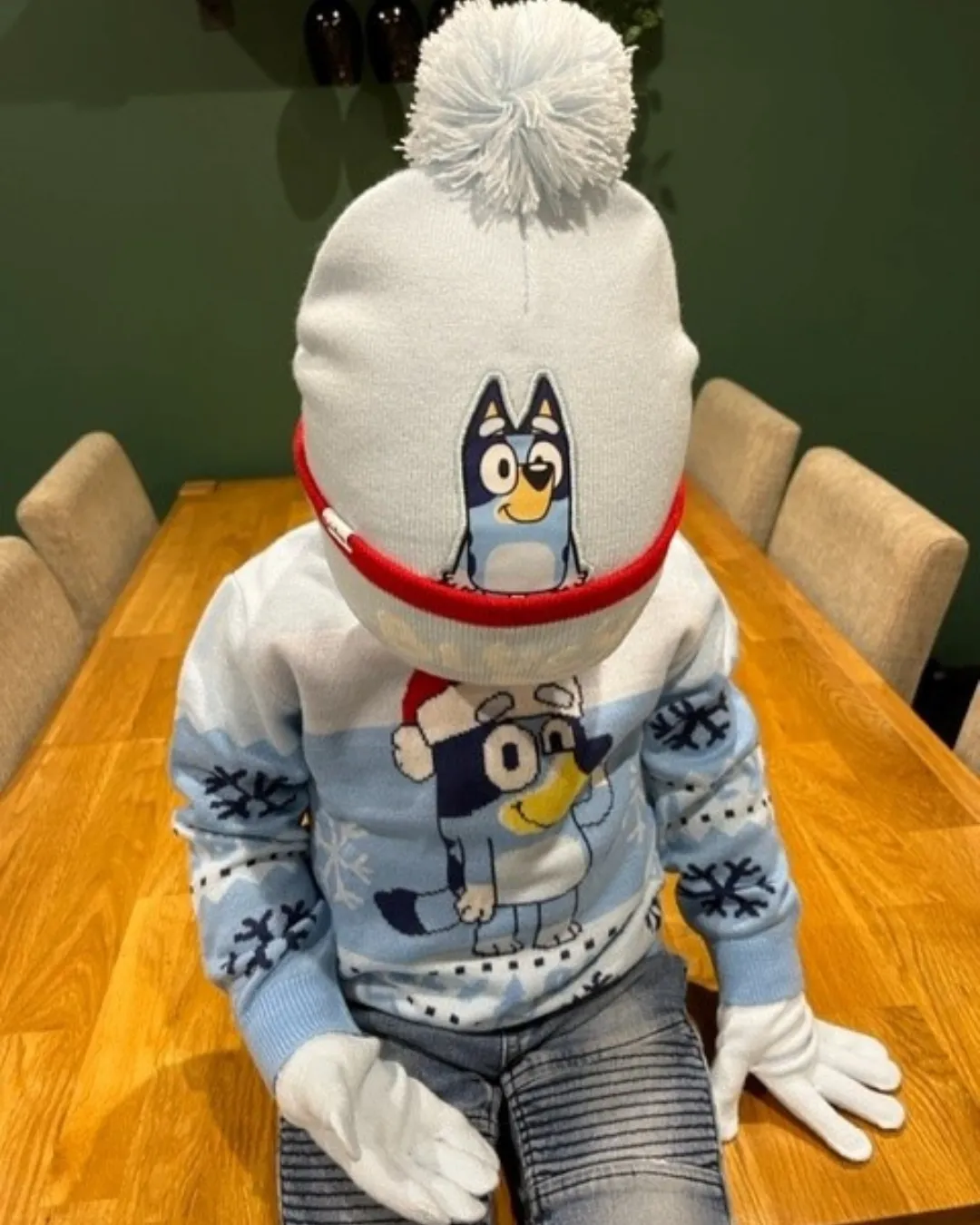 Bluey Children's Bobble Hat