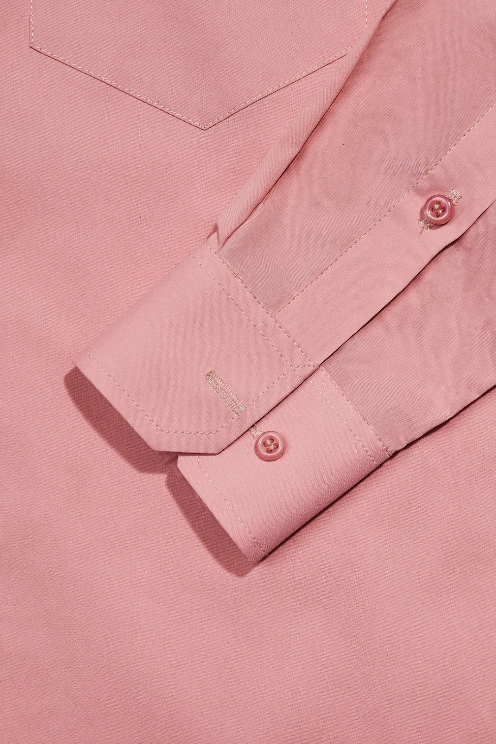 Blush Pink Ladies Formal Shirt | Leaf Clothing