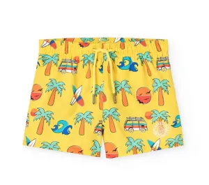 Boboli Palm Tree Swim Trunks