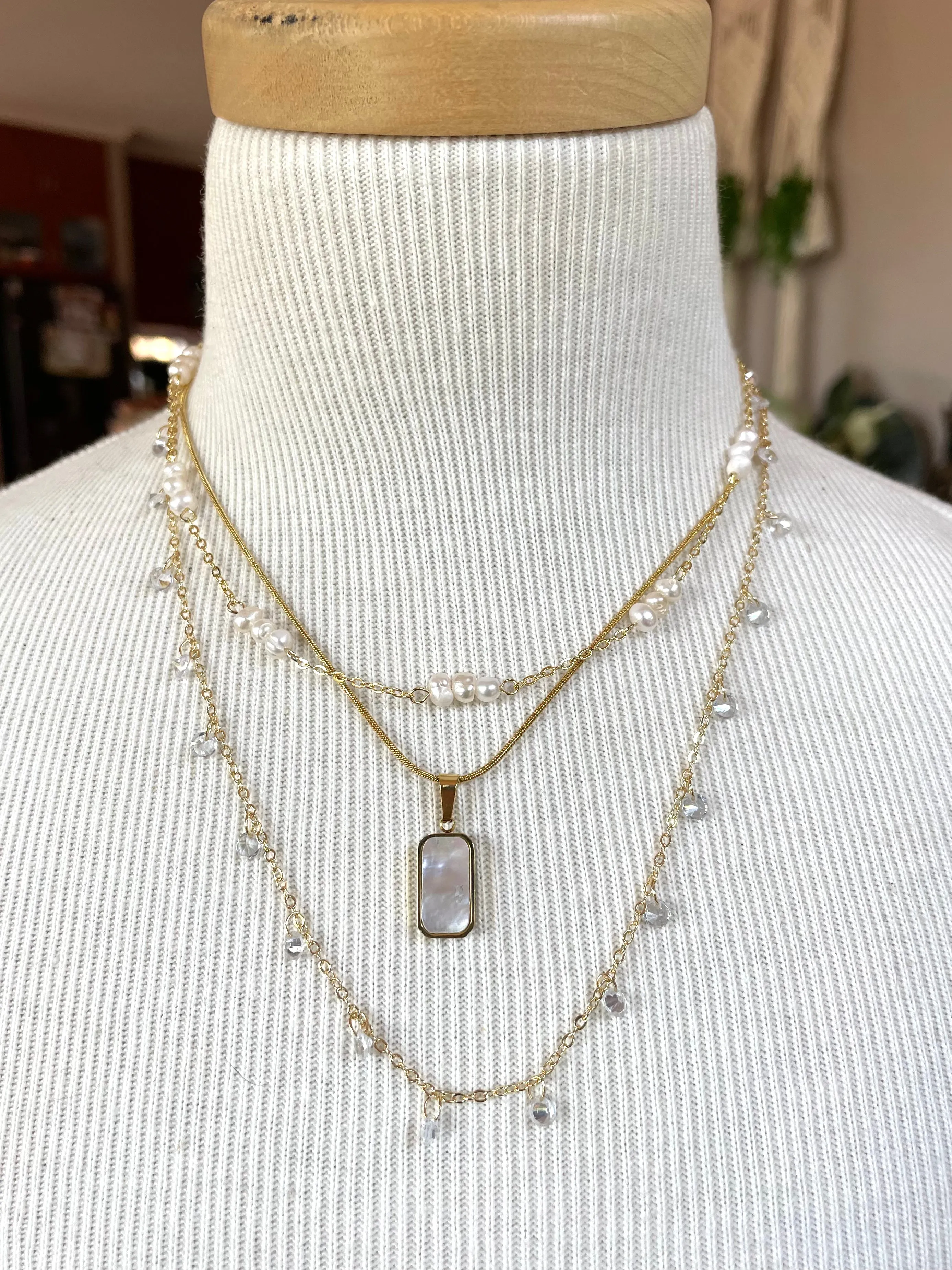 Boho & Mala Crystal Necklace