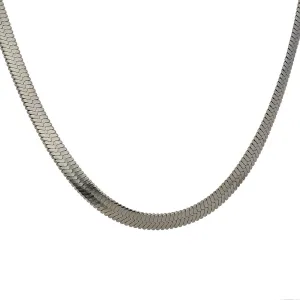 Boho & Mala Snake Stainless Steel Necklace