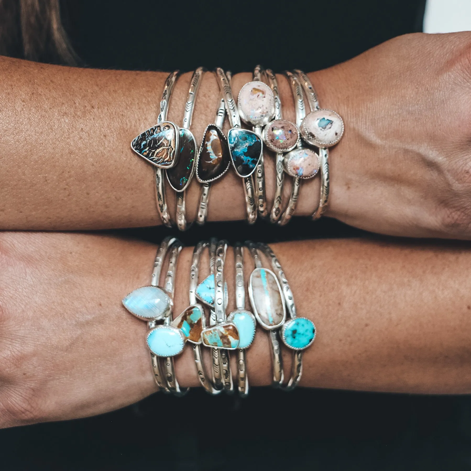 Boulder Opal Cuff #5