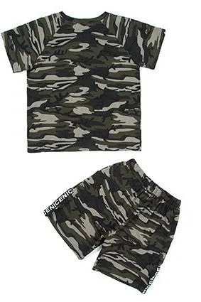 Boys' Camouflage Summer Clothing