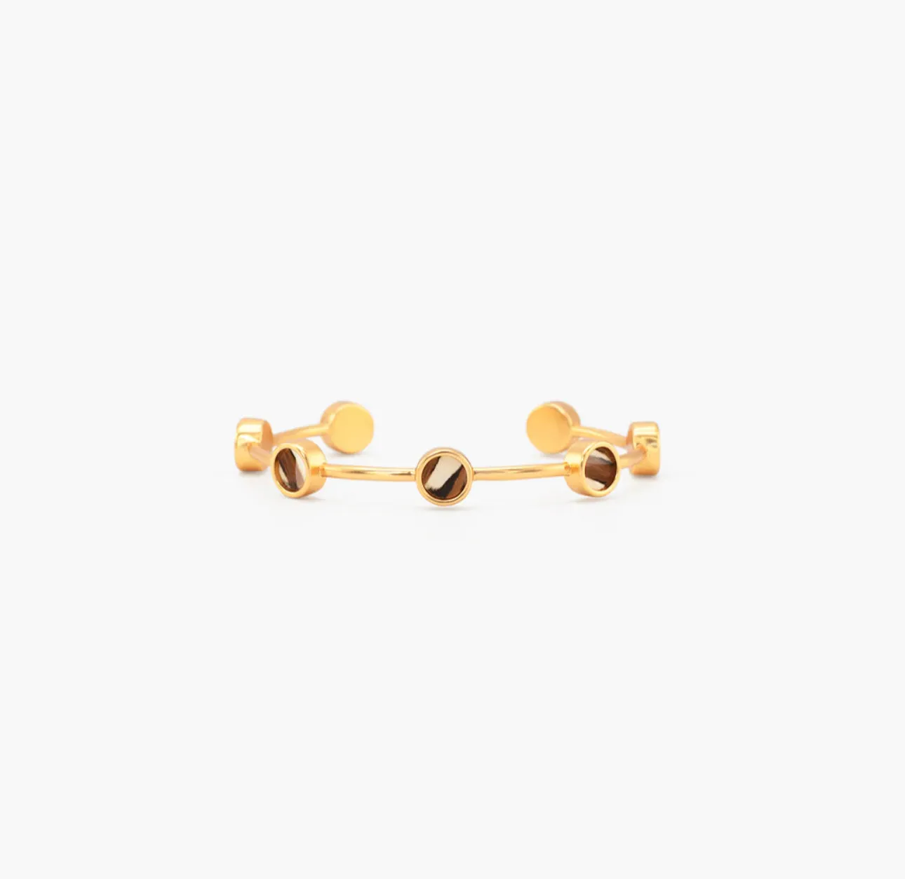 Brackish - Oncidium Multi-Bezel Cuff