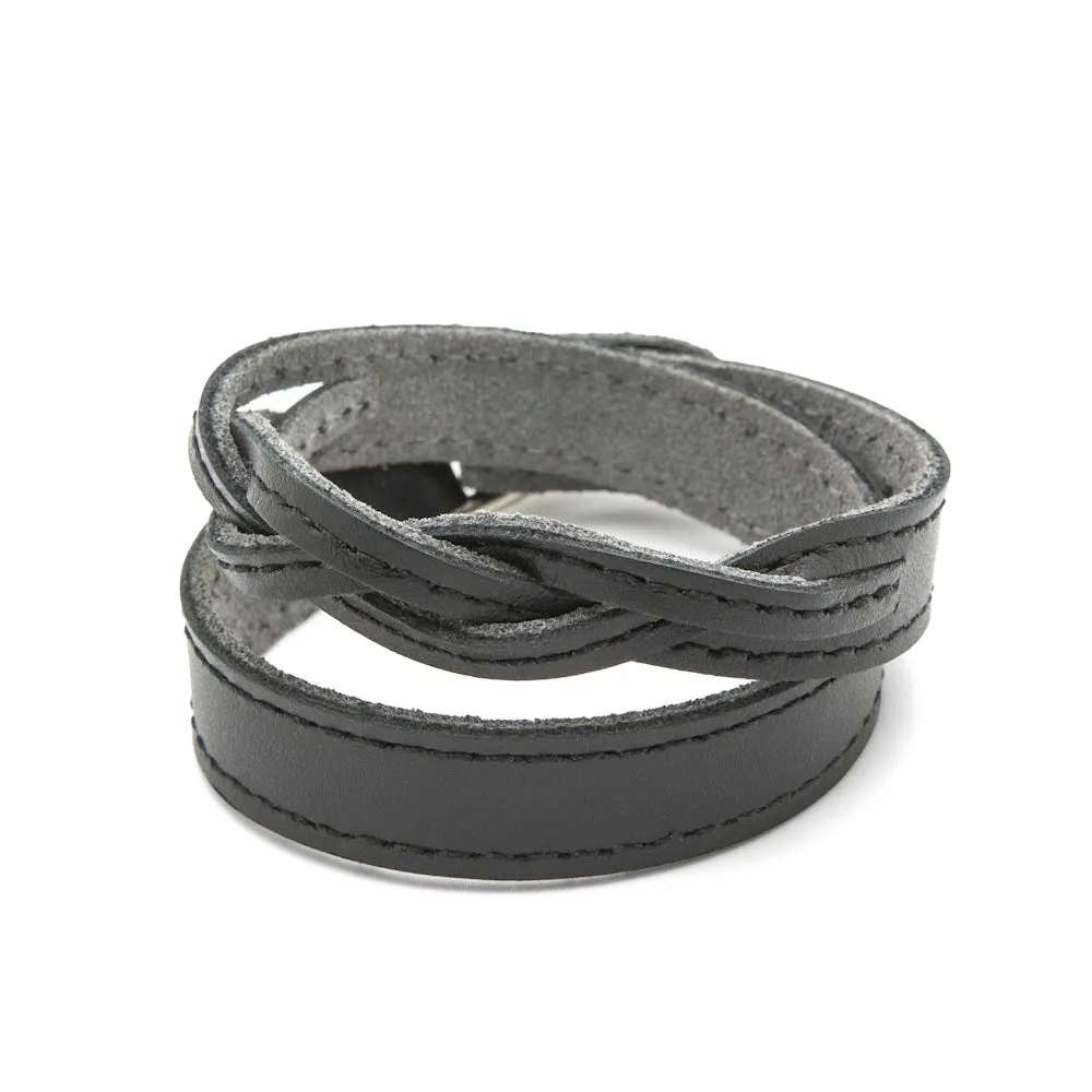 Braided TWIST Cuff – Black