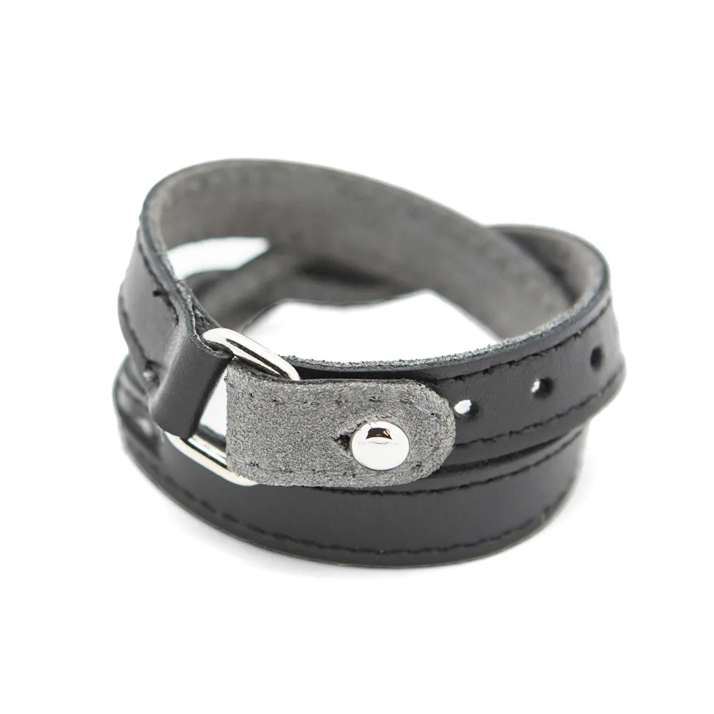 Braided TWIST Cuff – Black