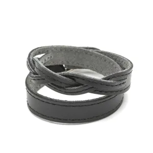 Braided TWIST Cuff – Black