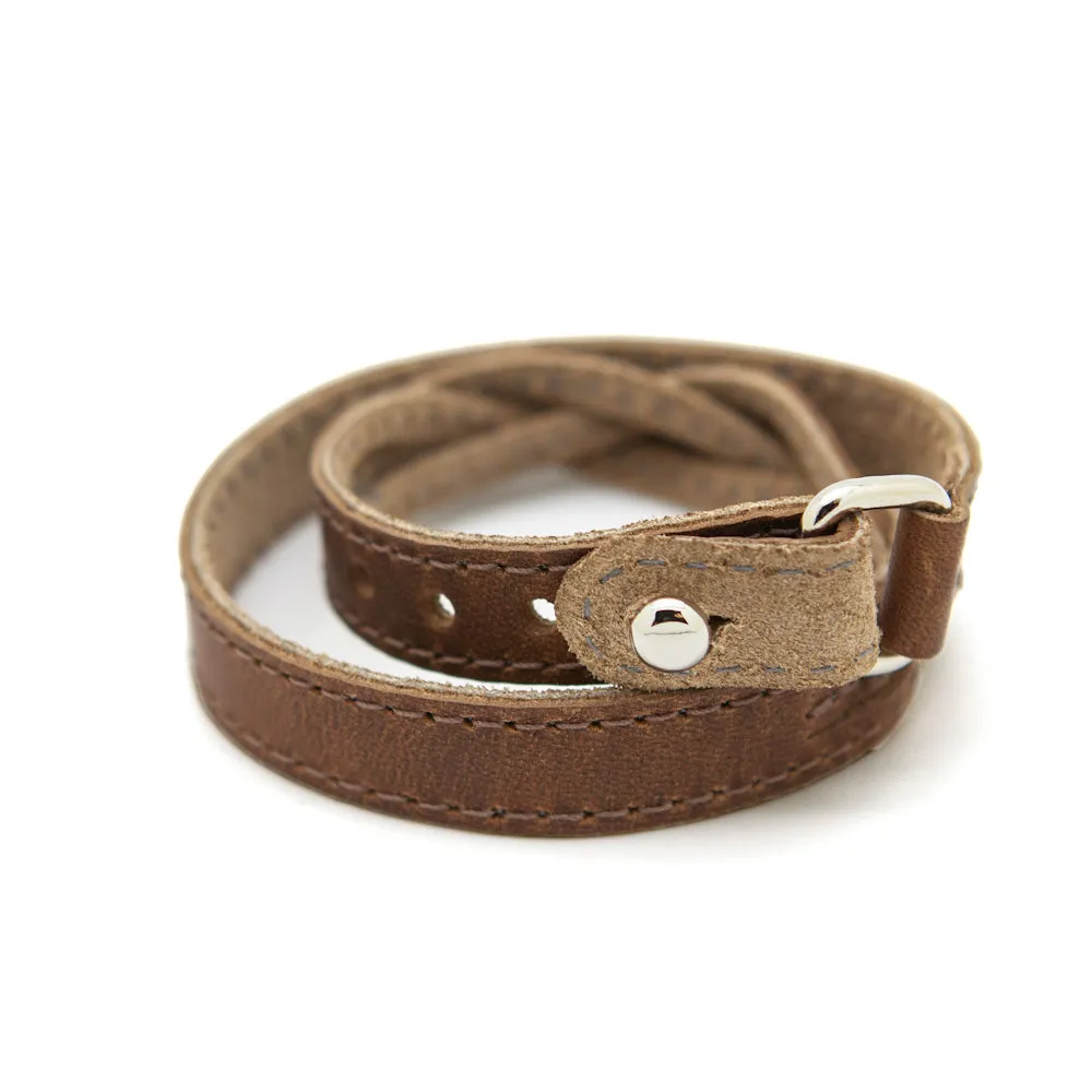 Braided TWIST Cuff – Tan