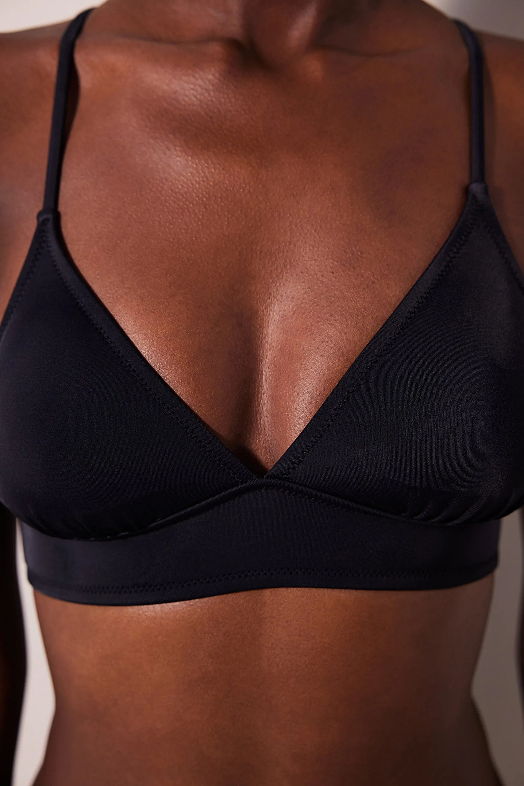 Bralette Black Bikini Top