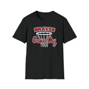 Braves Basketball Game Day Unisex Softstyle T-Shirt