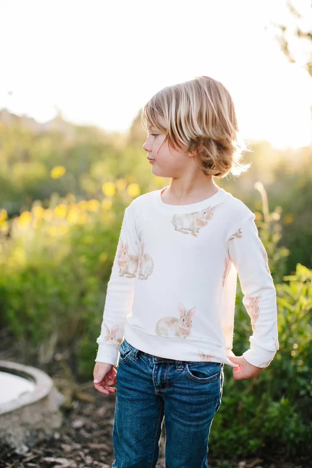 Brokedown Clothing Kid's Bunny Sweatshirt