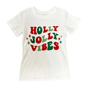 Brokedown Clothing Kid's Holly Jolly Vibes Tee