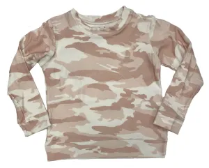 Brokedown Clothing Kid's Pink Camo Sweatshirt