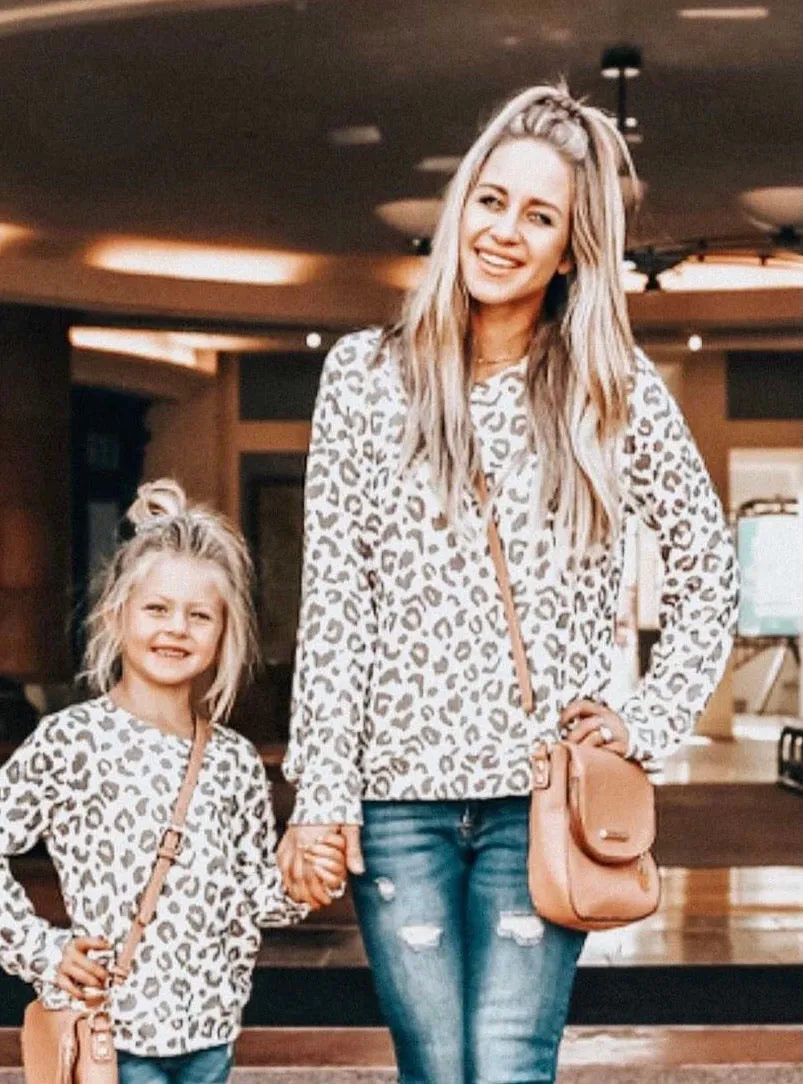 Brokedown Clothing Women's Cheetah Sweatshirt