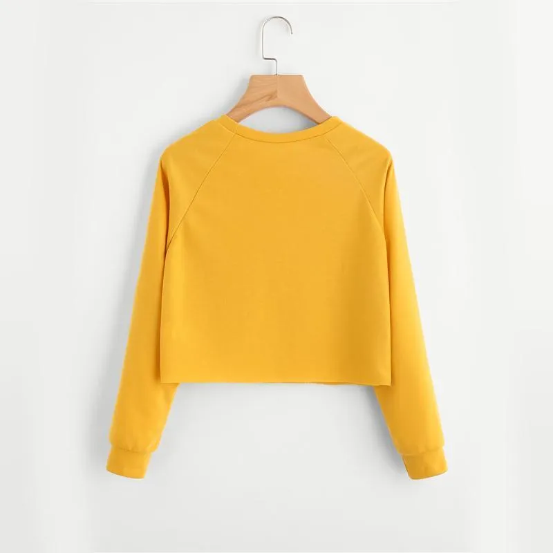 'BROOKLYN' Crop Sweatshirt