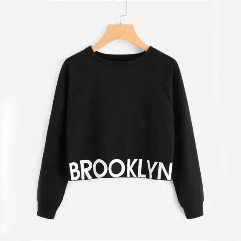 'BROOKLYN' Crop Sweatshirt