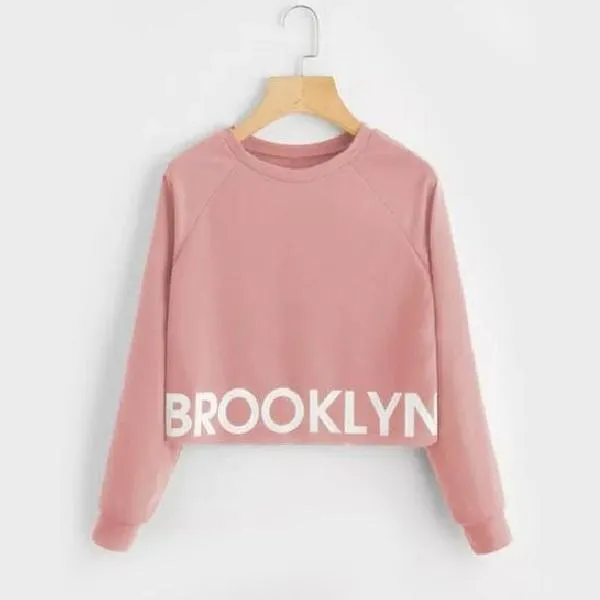 'BROOKLYN' Crop Sweatshirt
