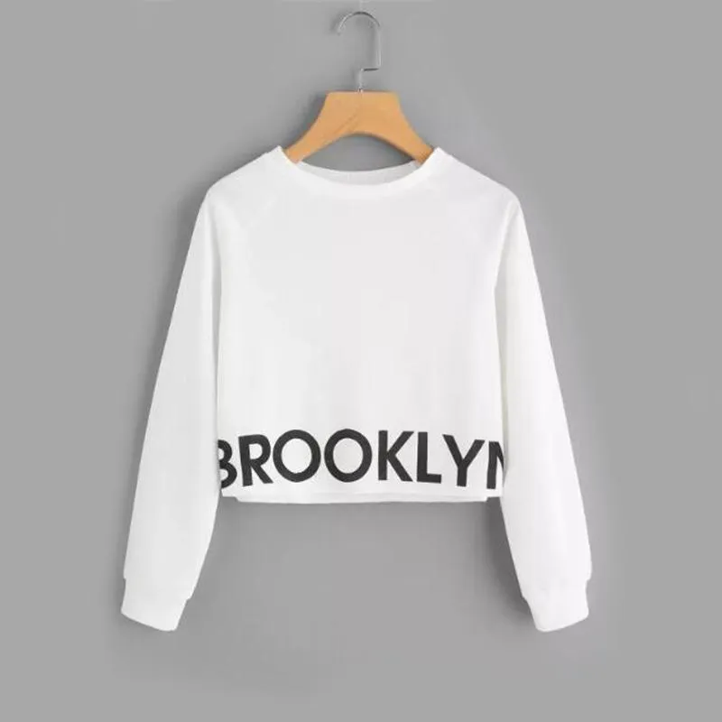 'BROOKLYN' Crop Sweatshirt