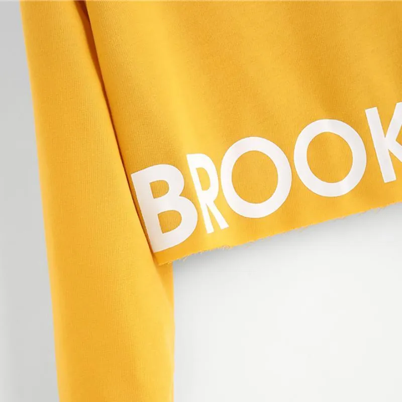 'BROOKLYN' Crop Sweatshirt