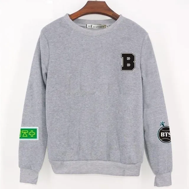 BTS Fleeced Sweatshirt