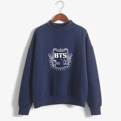 'BTS' Fleeced Sweatshirt