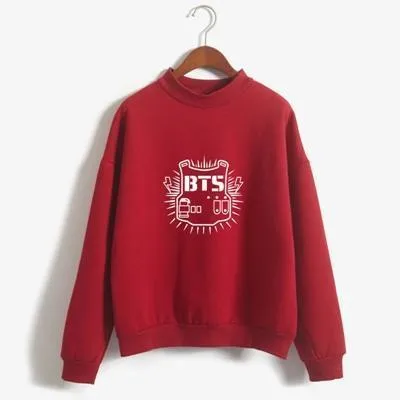 'BTS' Fleeced Sweatshirt