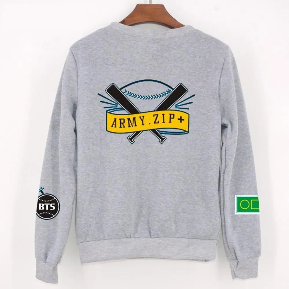 BTS Fleeced Sweatshirt