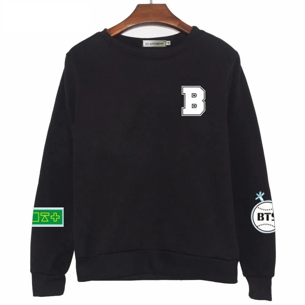 BTS Fleeced Sweatshirt