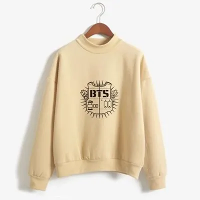 'BTS' Fleeced Sweatshirt